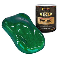 UFC Urethane Ultra Flake Colors - Green Candy Flake Basecoat- Pint