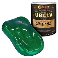UFC Urethane Ultra Flake Colors - Green Candy Flake Basecoat- Quart