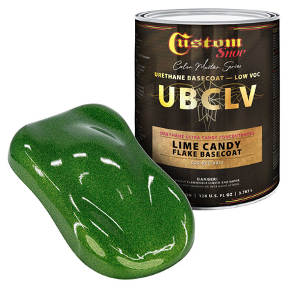 UFC Urethane Ultra Flake Colors - Lime Candy Flake Basecoat- Gallon