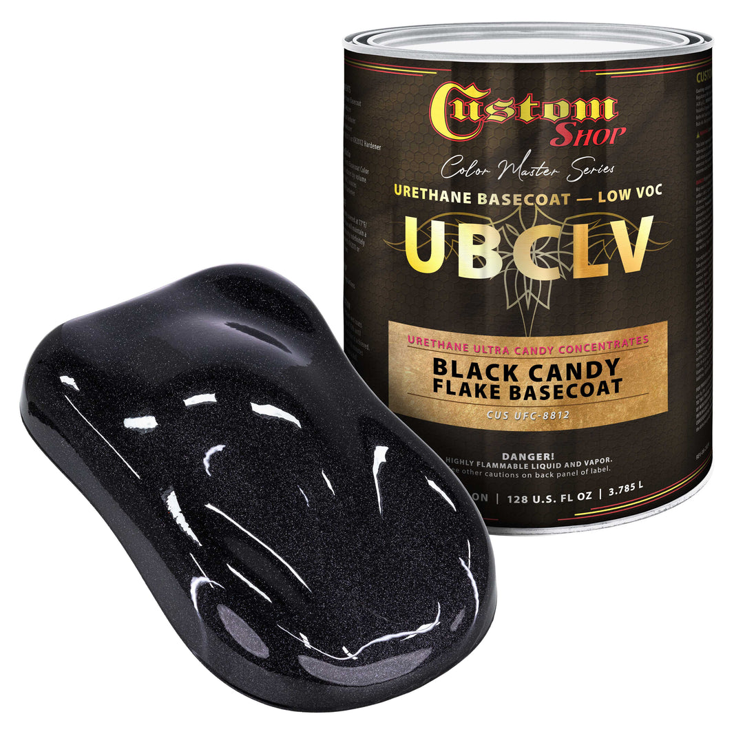 UFC Urethane Ultra Flake Colors - Black Candy Flake Basecoat- Gallon