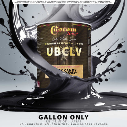 UFC Urethane Ultra Flake Colors - Black Candy Flake Basecoat- Gallon