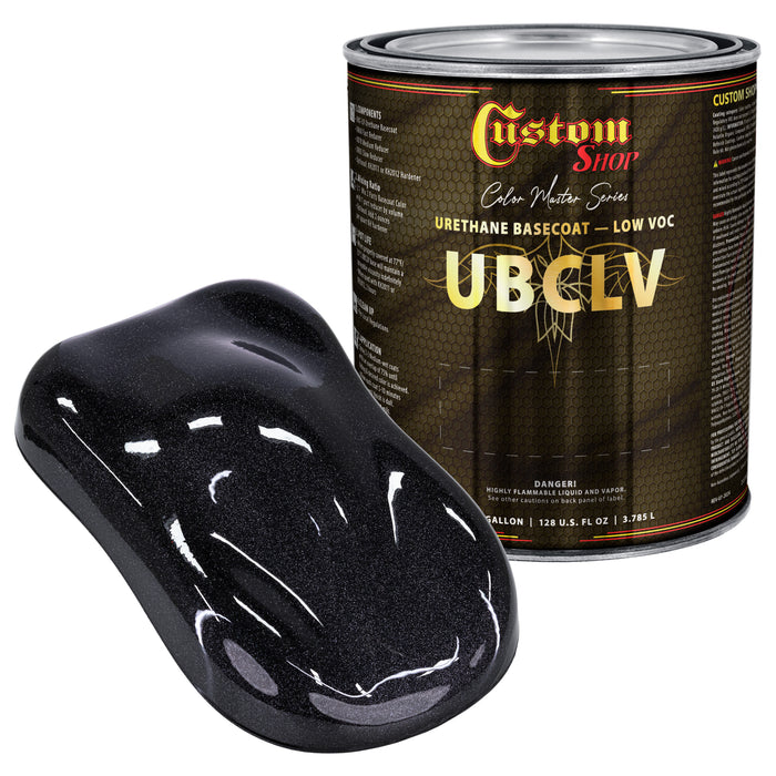 Custom Shop UFC Urethane Ultra Flake Colors - Black Candy Flake Basecoat- Gallon