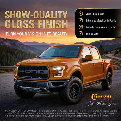 UFC Urethane Ultra Flake Colors - Copper Candy Flake Basecoat- Gallon Ultra Flow Kit