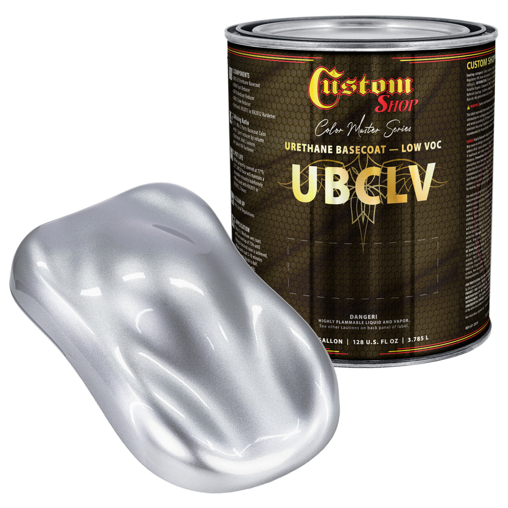 Custom Shop UMC Urethane Ultra Metallic Colors - Brilliant Silver Metallic- Gallon