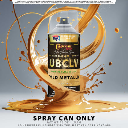 UMC Urethane Ultra Metallic Colors - Gold Metallic- Spray Can