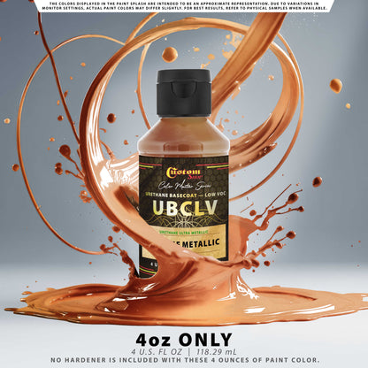 UMC Urethane Ultra Metallic Colors - Orange Metallic - 4-Ounce Ready to Spray Bottle