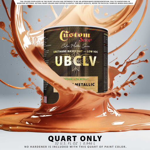 Custom Shop UMC Urethane Ultra Metallic Colors - Orange Metallic- Quart
