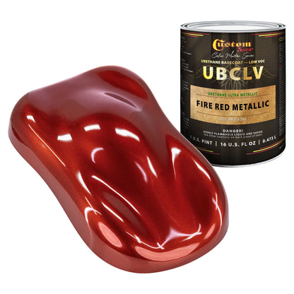 UMC Urethane Ultra Metallic Colors - Fire Red Metallic- Pint