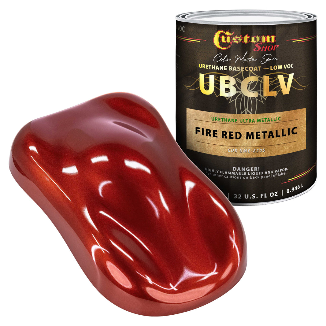 UMC Urethane Ultra Metallic Colors - Fire Red Metallic- Quart