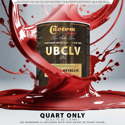 UMC Urethane Ultra Metallic Colors - Fire Red Metallic- Quart