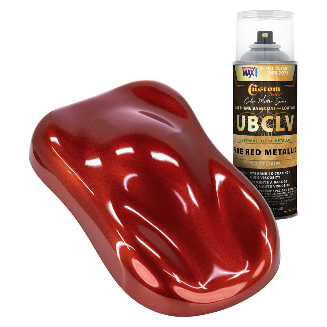 UMC Urethane Ultra Metallic Colors - Fire Red Metallic- Spray Can