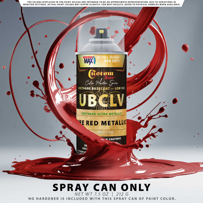 UMC Urethane Ultra Metallic Colors - Fire Red Metallic- Spray Can
