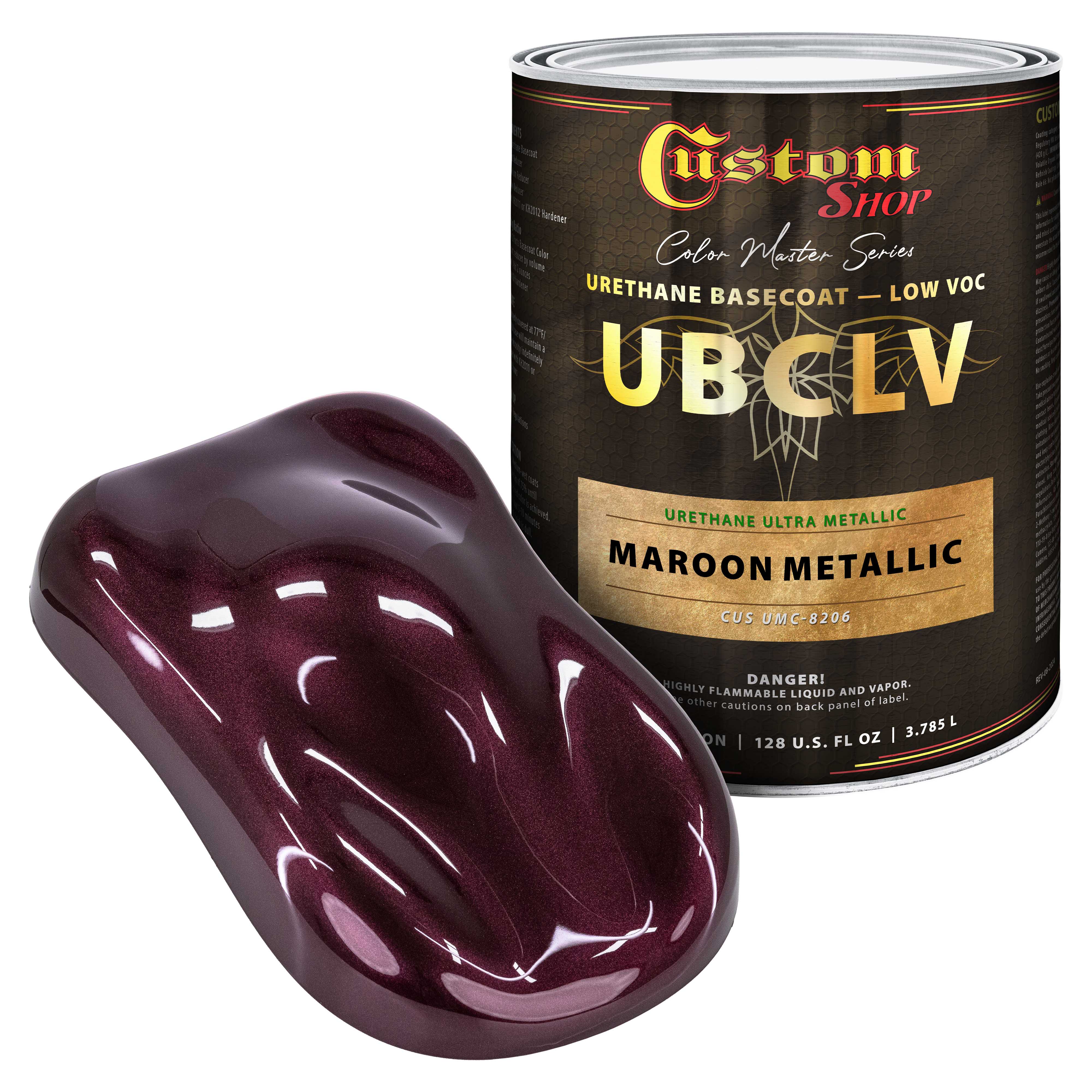 UMC Urethane Ultra Metallic Colors - Maroon Metallic- Gallon – TCP