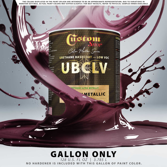 Custom Shop UMC Urethane Ultra Metallic Colors - Maroon Metallic- Gallon