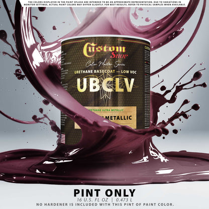 UMC Urethane Ultra Metallic Colors - Maroon Metallic- Pint