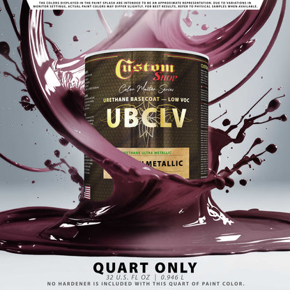 UMC Urethane Ultra Metallic Colors - Maroon Metallic- Quart
