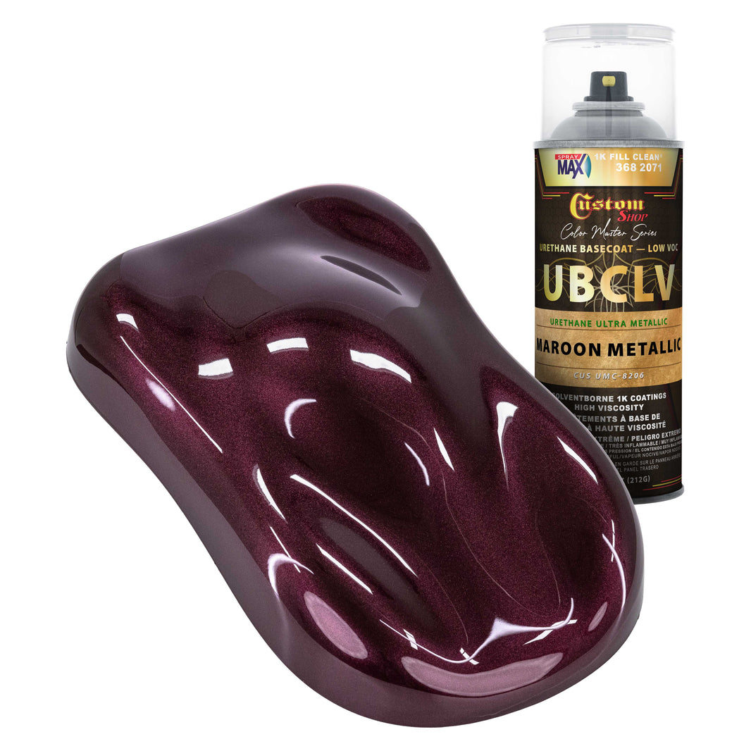 UMC Urethane Ultra Metallic Colors - Maroon Metallic- Spray Can