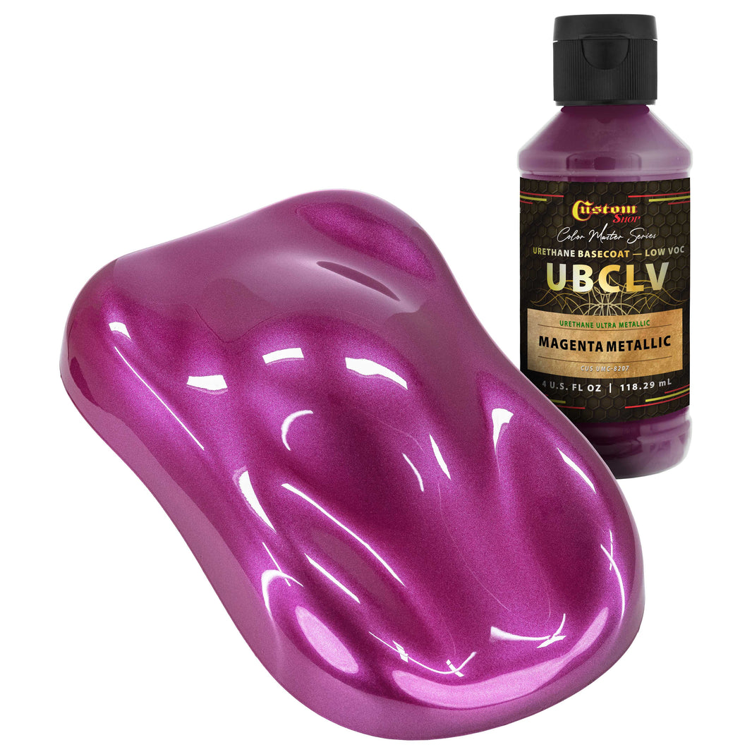 UMC Urethane Ultra Metallic Colors - Magenta Metallic - 4-Ounce Ready to Spray Bottle