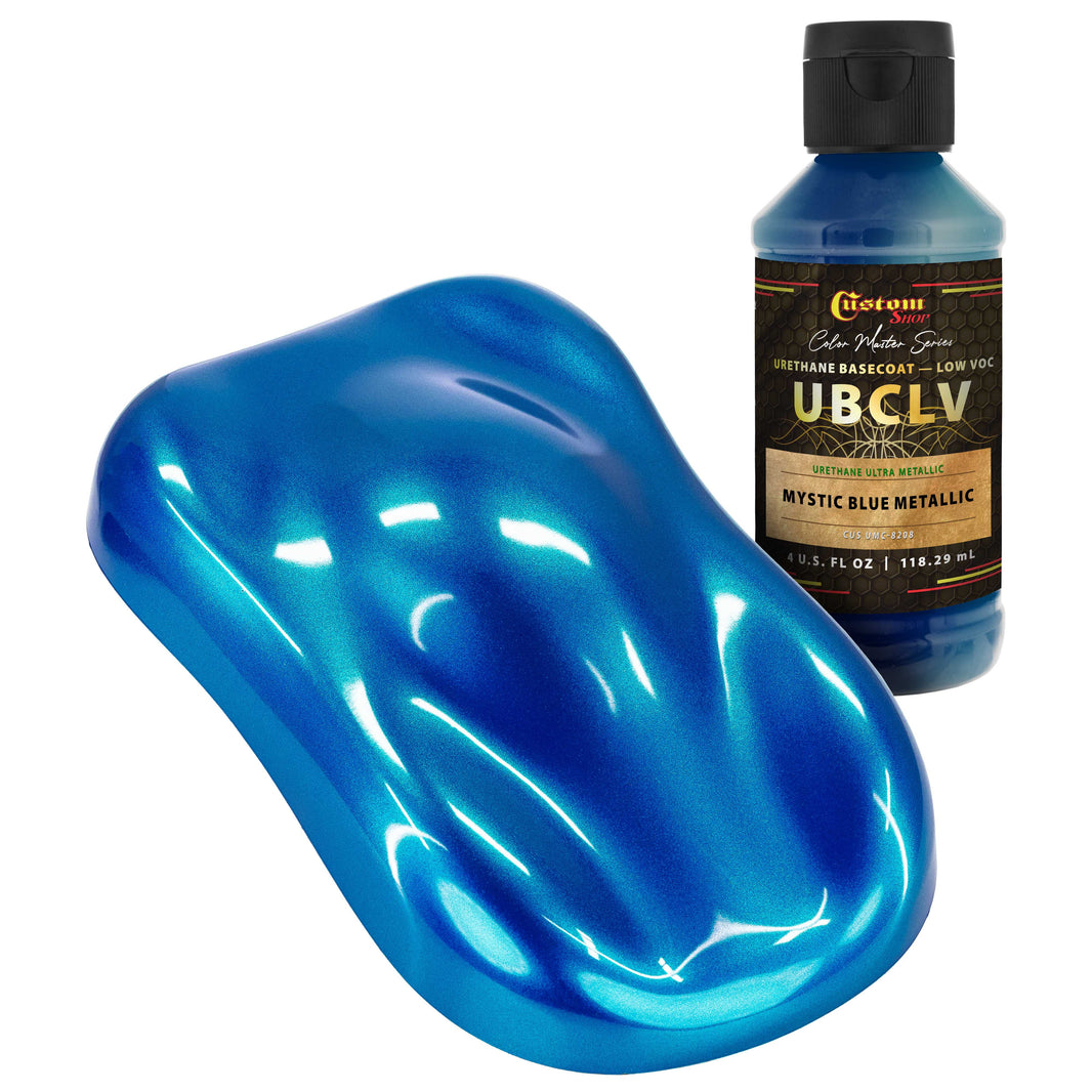 UMC Urethane Ultra Metallic Colors - Mystic Blue Metallic - 4-Ounce Ready to Spray Bottle