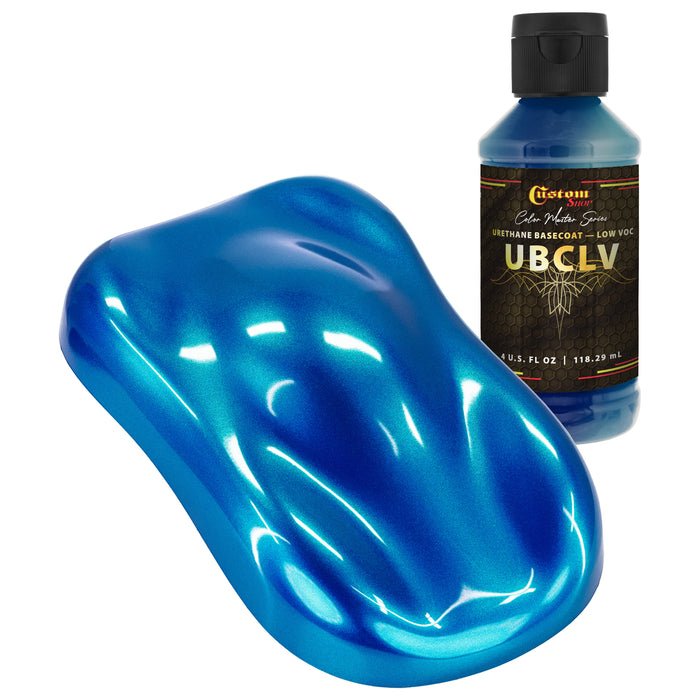 Custom Shop UMC Urethane Ultra Metallic Colors - Mystic Blue Metallic - 4-Ounce Ready to Spray Bottle