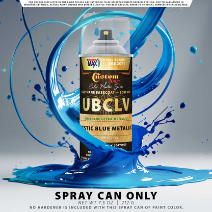 UMC Urethane Ultra Metallic Colors - Mystic Blue Metallic- Spray Can