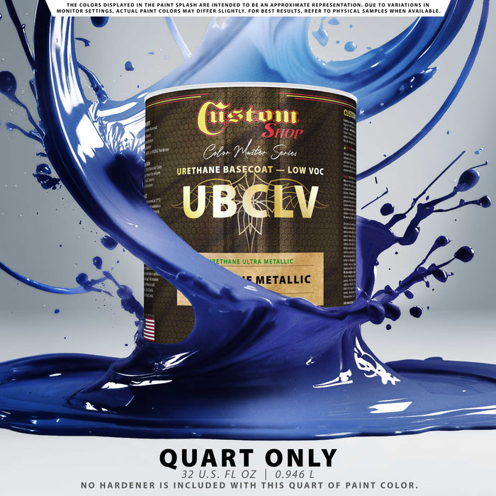 Custom Shop UMC Urethane Ultra Metallic Colors - Dark Blue Metallic- Quart
