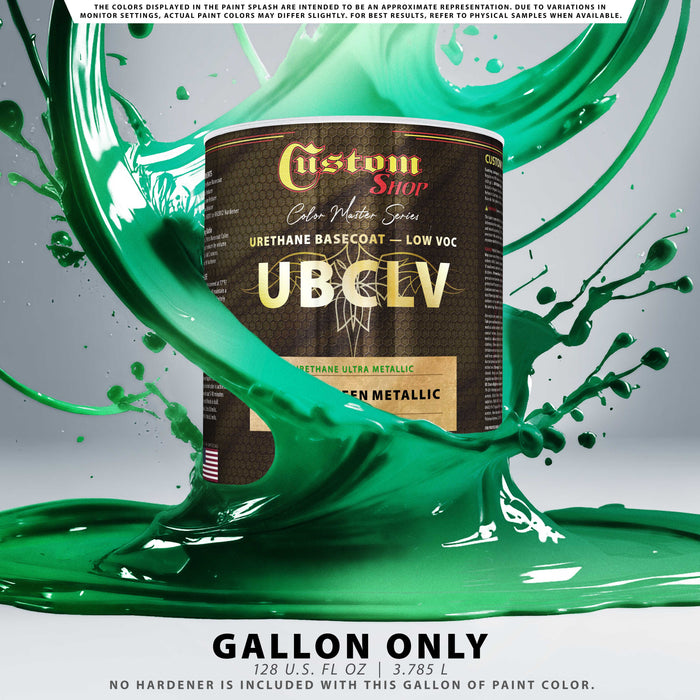 Custom Shop UMC Urethane Ultra Metallic Colors - Bright Green Metallic- Gallon