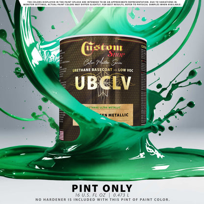 UMC Urethane Ultra Metallic Colors - Bright Green Metallic- Pint