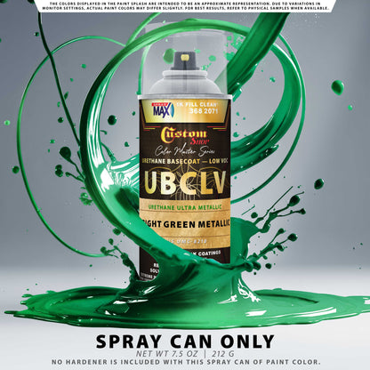 UMC Urethane Ultra Metallic Colors - Bright Green Metallic- Spray Can