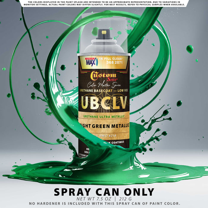 Custom Shop UMC Urethane Ultra Metallic Colors - Bright Green Metallic- Spray Can
