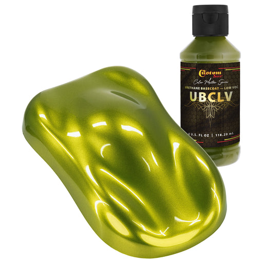 Custom Shop UMC Urethane Ultra Metallic Colors - Lime Metallic- 4-Ounce Bottle