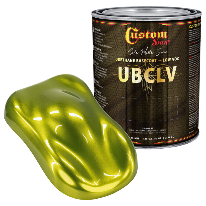 Custom Shop UMC Urethane Ultra Metallic Colors - Lime Metallic- Gallon