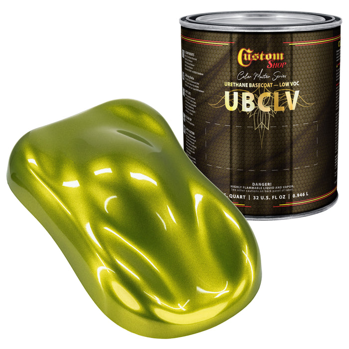 Custom Shop UMC Urethane Ultra Metallic Colors - Lime Metallic- Quart