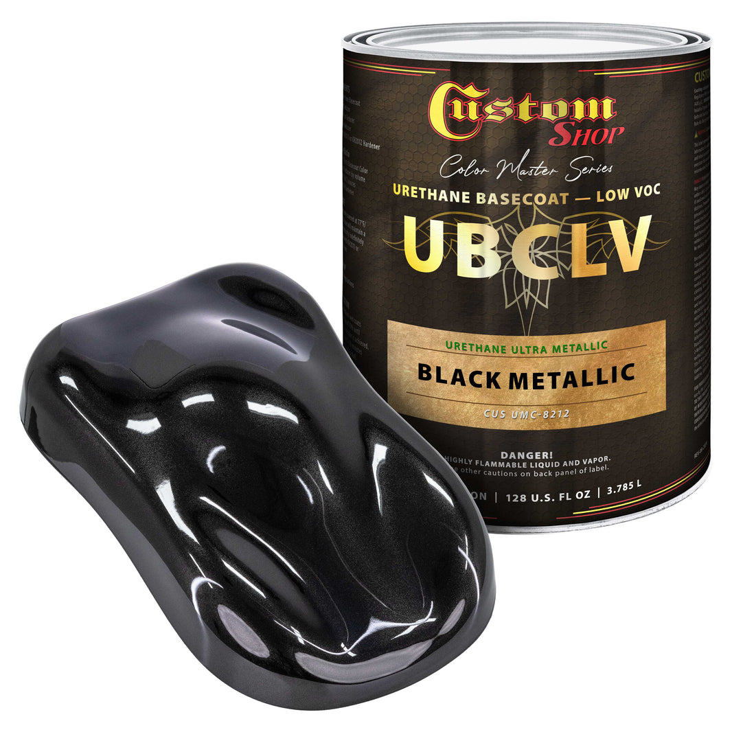 UMC Urethane Ultra Metallic Colors - Black Metallic- Gallon