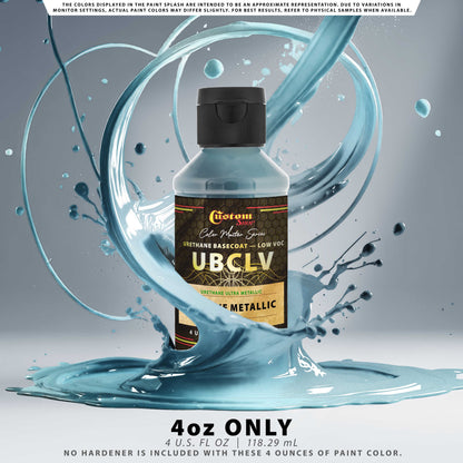 UMC Urethane Ultra Metallic Colors - Ice Blue Metallic - 4-Ounce Ready to Spray Bottle