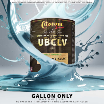 UMC Urethane Ultra Metallic Colors - Ice Blue Metallic- Gallon