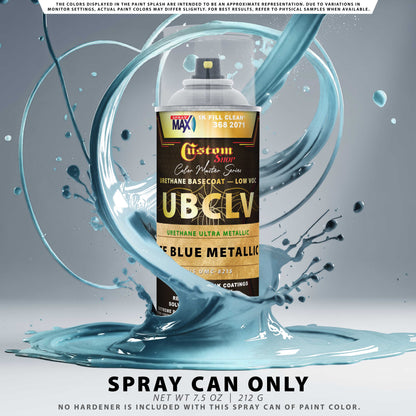 UMC Urethane Ultra Metallic Colors - Ice Blue Metallic- Spray Can