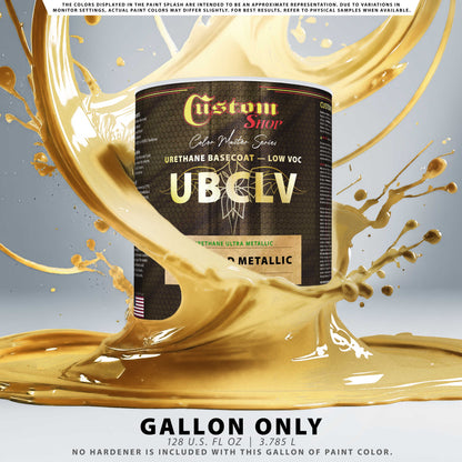 UMC Urethane Ultra Metallic Colors - Pale Gold Metallic- Gallon