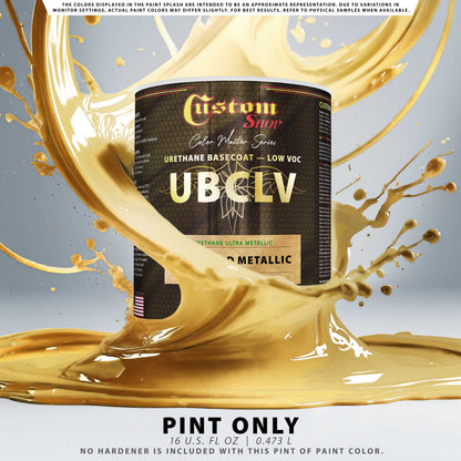 UMC Urethane Ultra Metallic Colors - Pale Gold Metallic- Pint