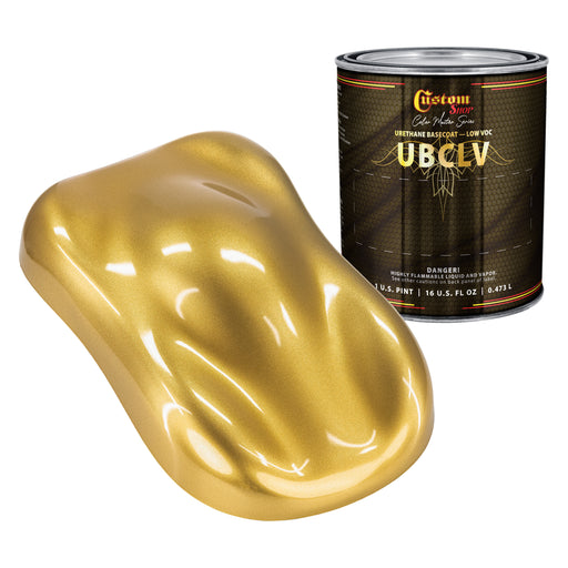 Custom Shop UMC Urethane Ultra Metallic Colors - Pale Gold Metallic- Pint