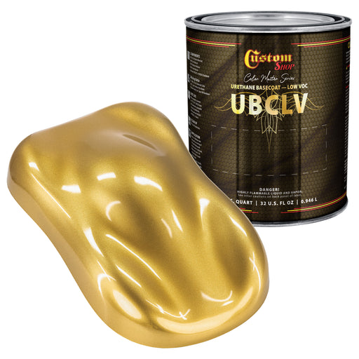 Custom Shop UMC Urethane Ultra Metallic Colors - Pale Gold Metallic- Quart