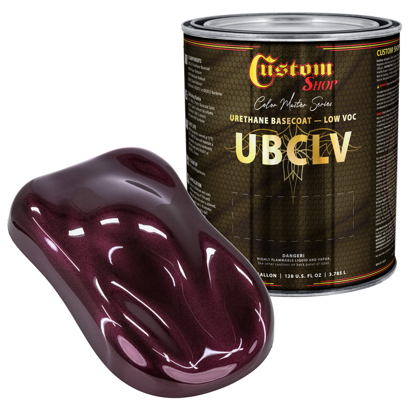 UMC Urethane Ultra Metallic Colors - Maroon Metallic