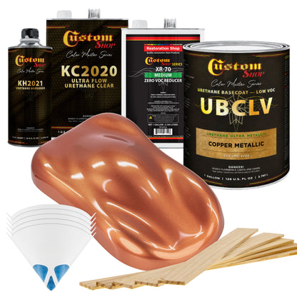 UMC Urethane Ultra Metallic Colors - Copper Metallic- Gallon Ultra Flow Kit