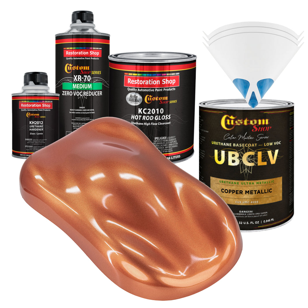 UMC Urethane Ultra Metallic Colors - Copper Metallic- Quart Gloss Kit