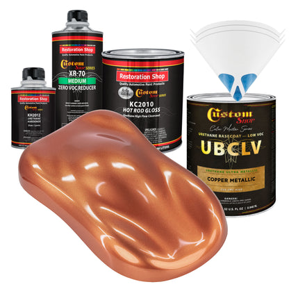 UMC Urethane Ultra Metallic Colors - Copper Metallic- Quart Gloss Kit