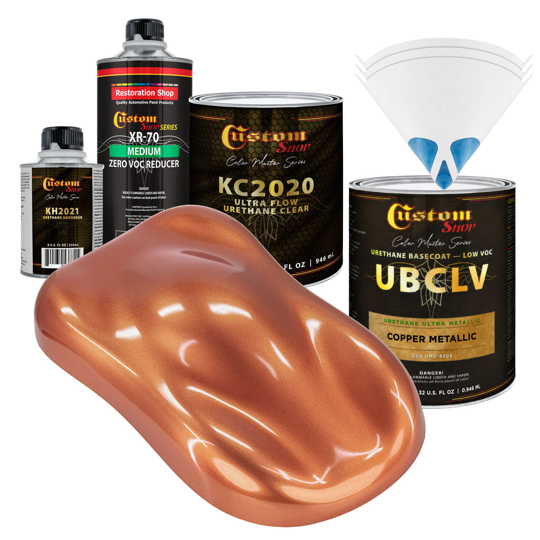 UMC Urethane Ultra Metallic Colors - Copper Metallic- Quart Ultra Flow Kit