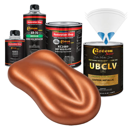 UMC Urethane Ultra Metallic Colors - Copper Metallic- Quart Matte Kit