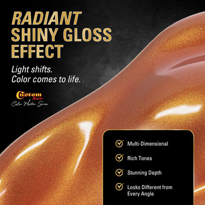 UMC Urethane Ultra Metallic Colors - Orange Metallic- Quart Gloss Kit