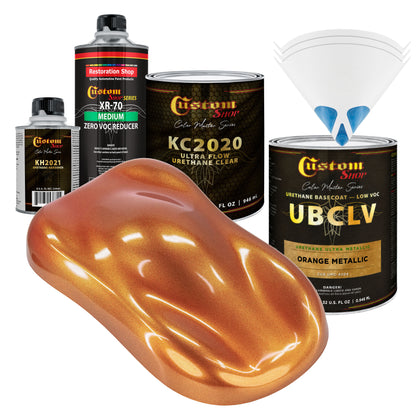 UMC Urethane Ultra Metallic Colors - Orange Metallic- Quart Ultra Flow Kit
