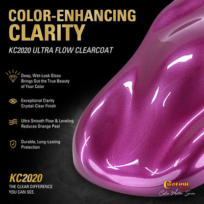 UMC Urethane Ultra Metallic Colors - Magenta Metallic- Gallon Ultra Flow Kit